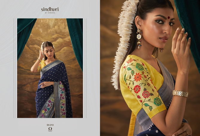 Sindhuri Sakhi By Kimora Paithani Wedding Sarees Catalog